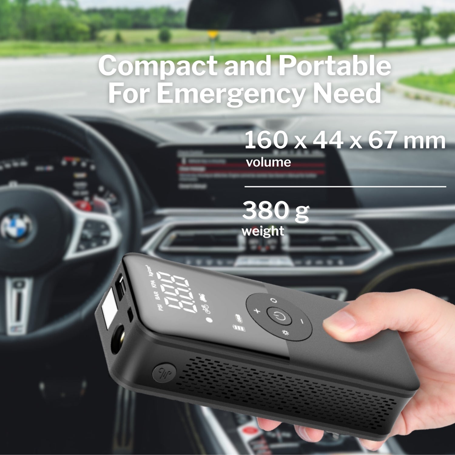 CarPlayBoss Tire Inflator/Pump - Car Play Boss