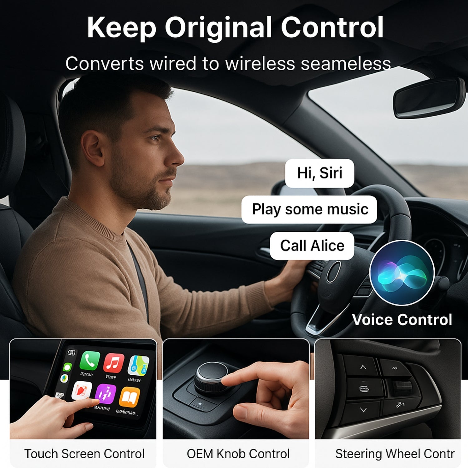 CarPlayBoss Wireless Adapter V1 (2025 Model) - Car Play Boss