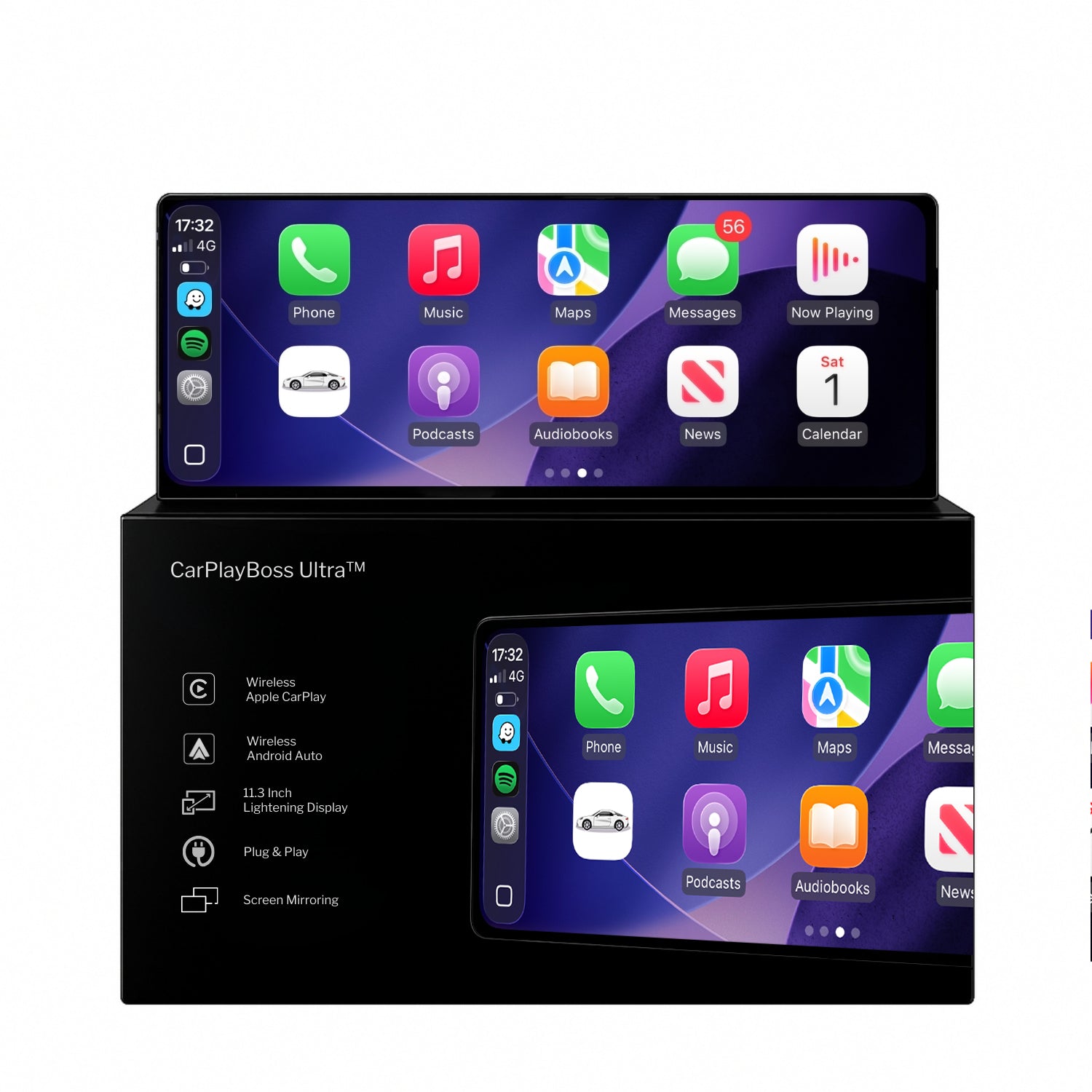 CarPlayBoss Ultra™ (No Dashcam) - Car Play Boss